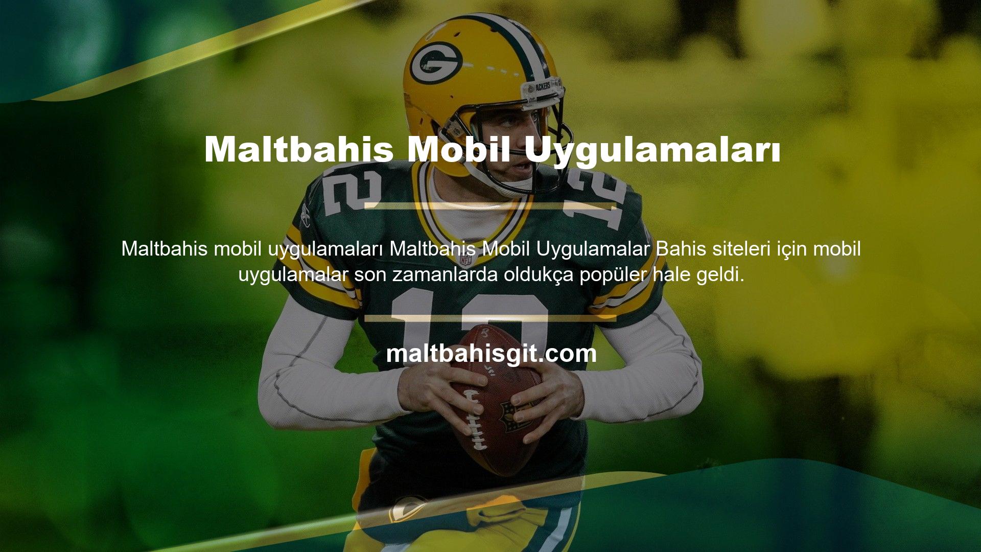 Maltbahis oyun sitesi, üyelerinin rahatlığı için bir mobil uygulama yayınladı
