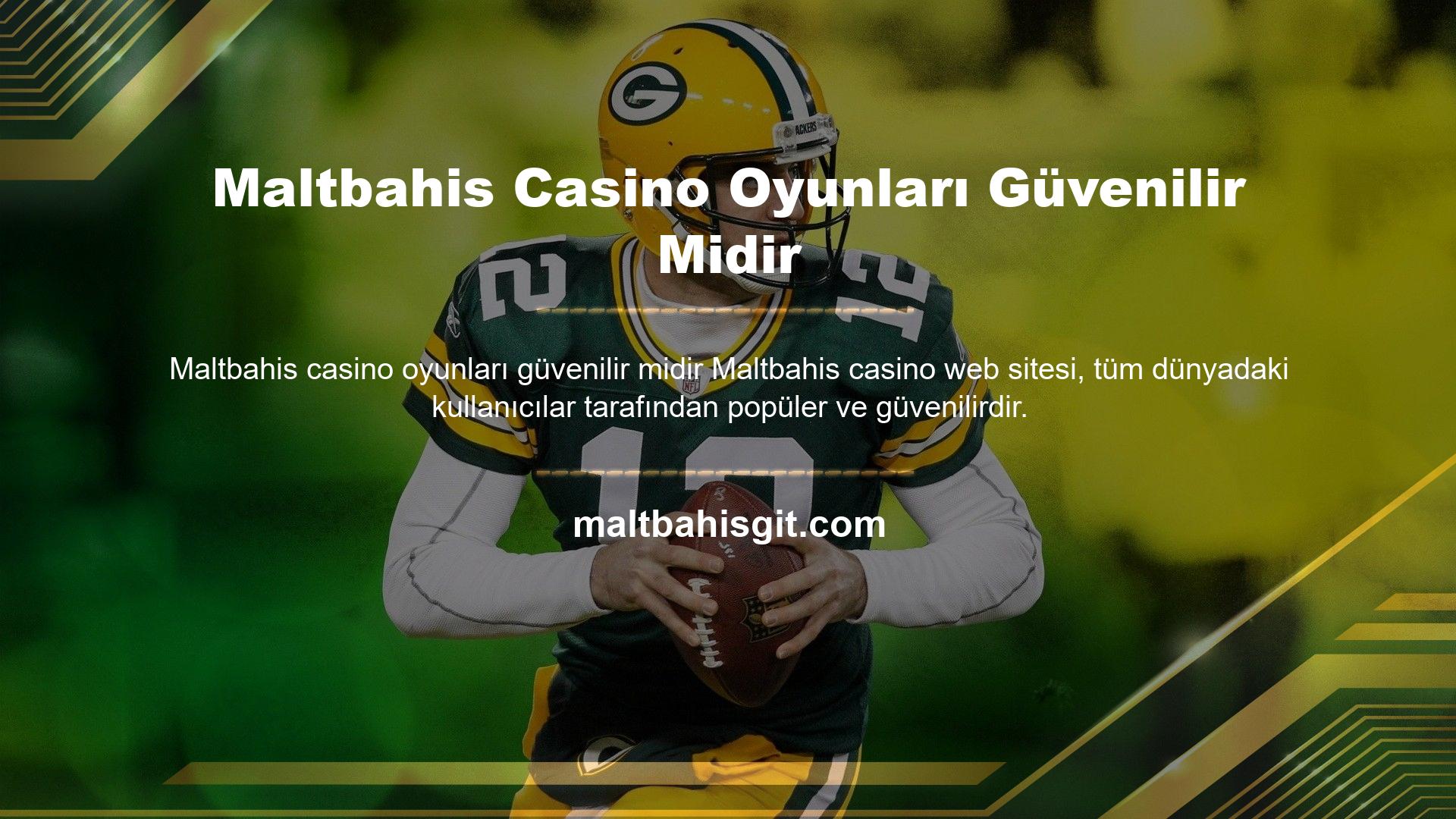 Maltbahis Casino Oyunları Güvenilir Midir