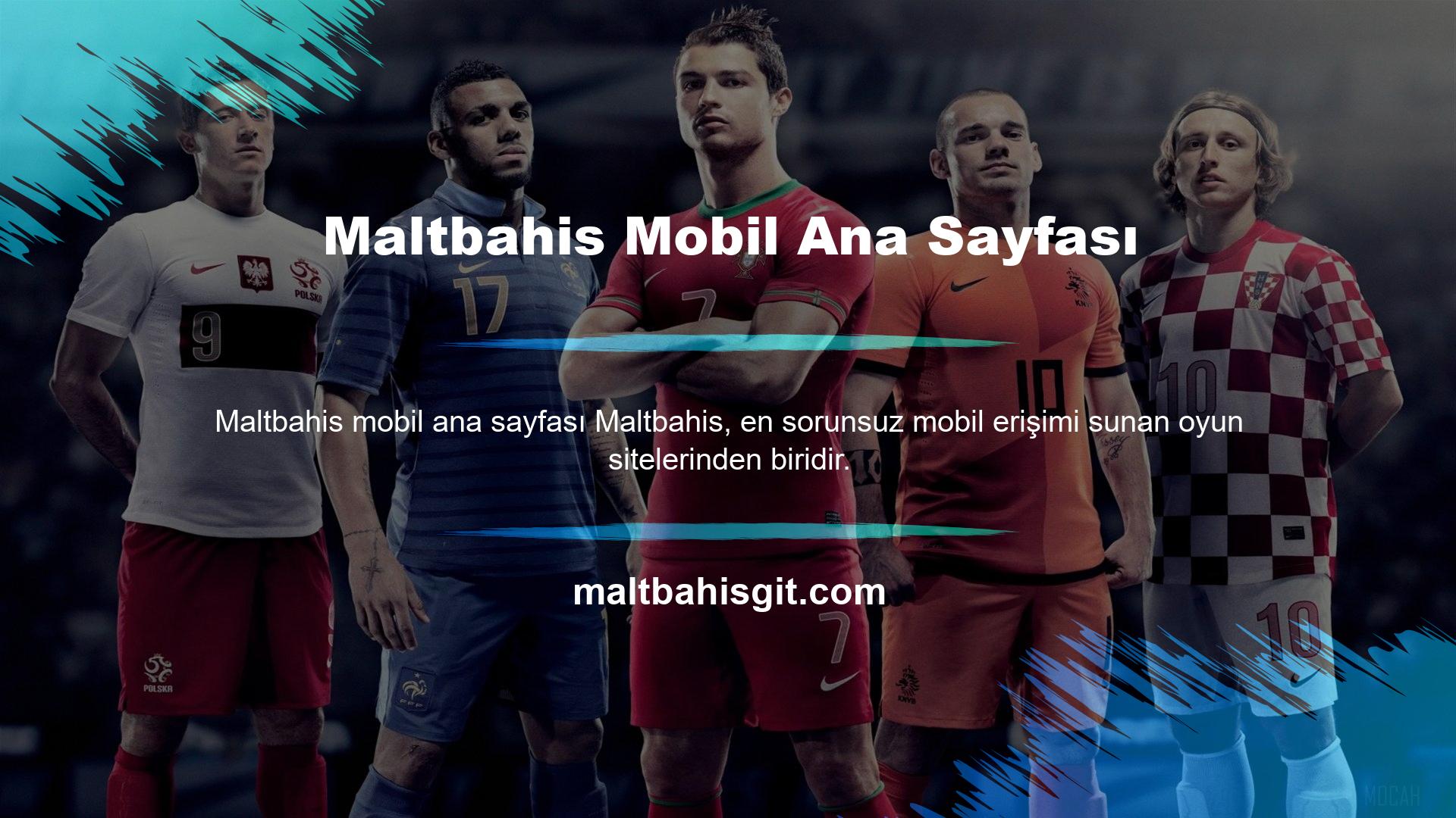 Maltbahis mobil ana sayfası