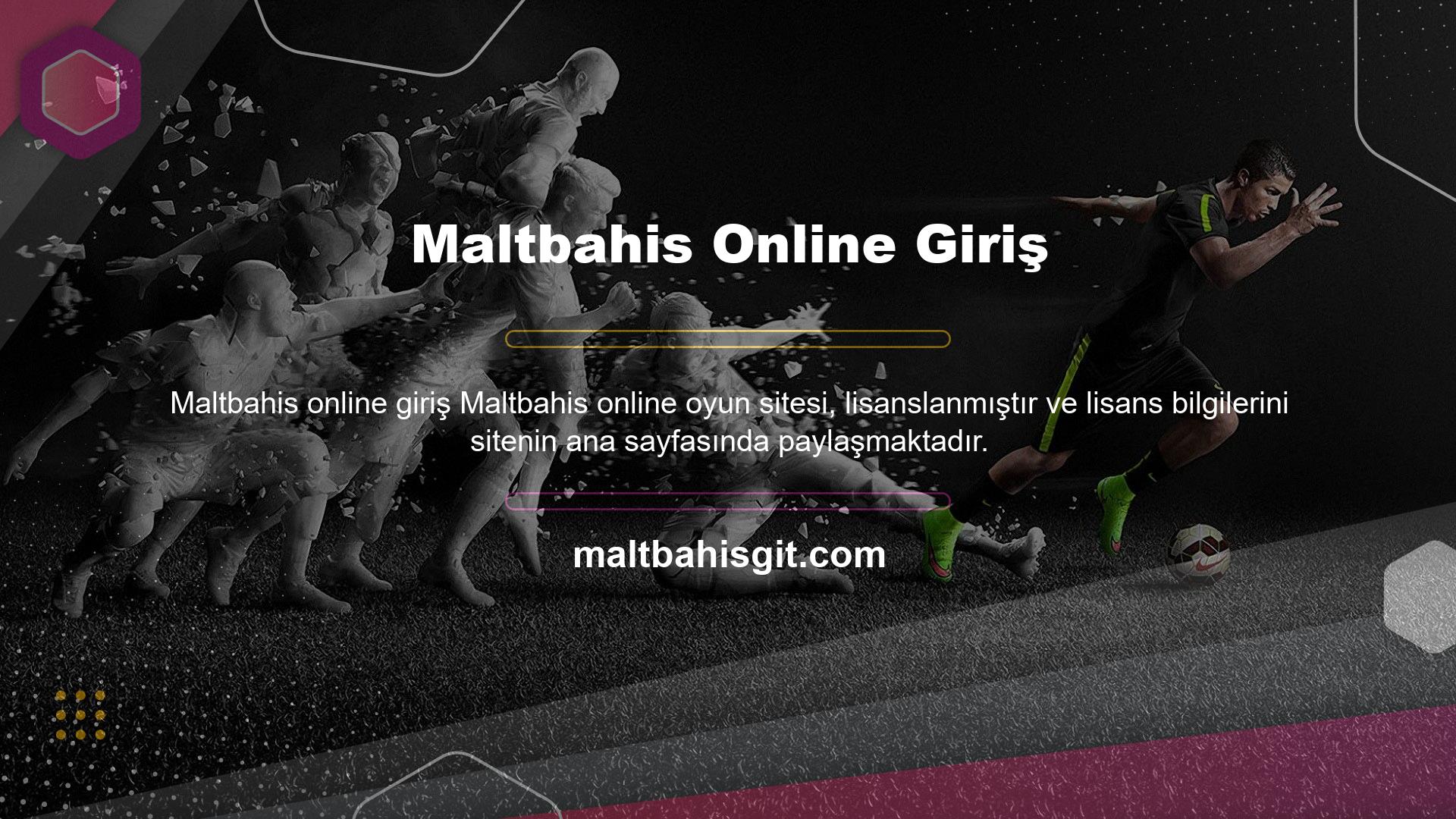 Bu nedenle, web Maltbahis online giriş sitesi ilk günden itibaren güvenilir olduğunu kanıtladı